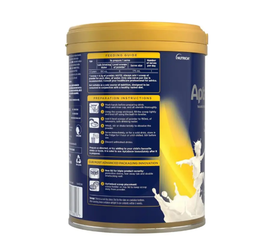 AptaGrow Nutrient-Dense Milk Drink From 1+ Years 900g