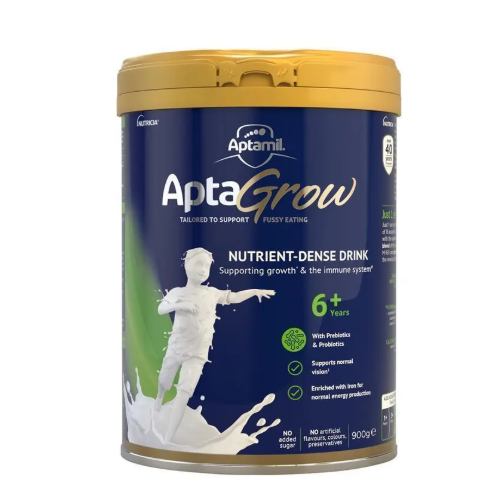 AptaGrow Nutrient-Dense Milk Drink From 6+ Years 900g