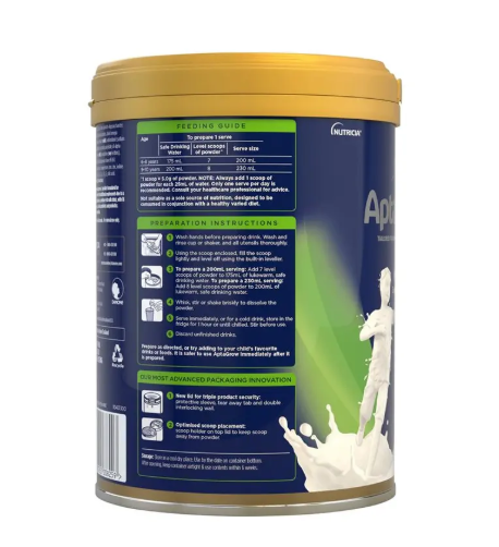 AptaGrow Nutrient-Dense Milk Drink From 6+ Years 900g