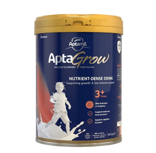 AptaGrow Nutrient-Dense Milk Drink From 3+ Years 900g