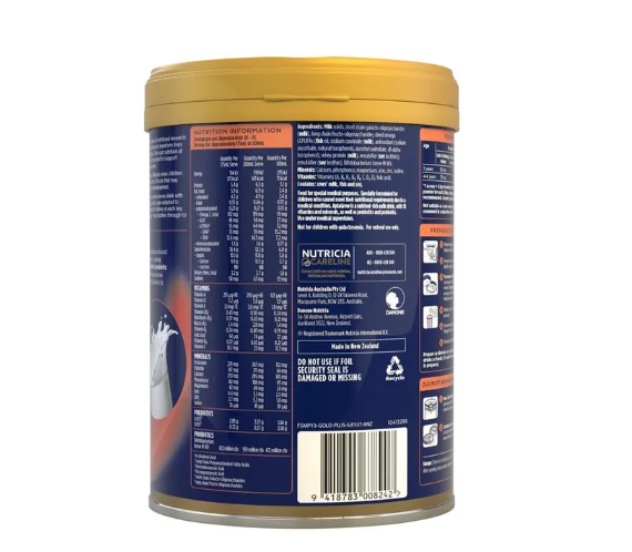 AptaGrow Nutrient-Dense Milk Drink From 3+ Years 900g