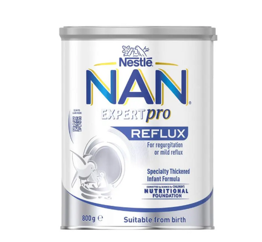 Nestle NAN Reflux Baby Infant Formula for Regurgitation, From Birth to 12 Months – 800g