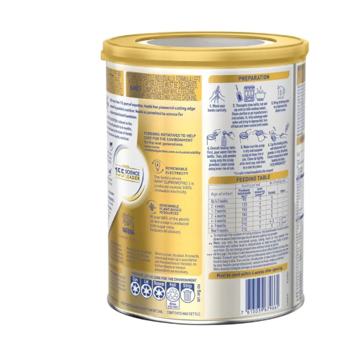 Nestle NAN SUPREMEpro 2 Premium Baby Follow-on Formula Powder, From 6 to 12 Months – 800g