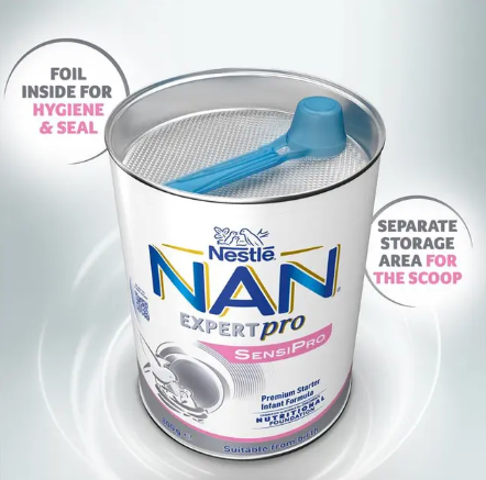 Nestle NAN EXPERTpro SENSIpro Baby Infant Formula, From Birth to 12 Months – 800g