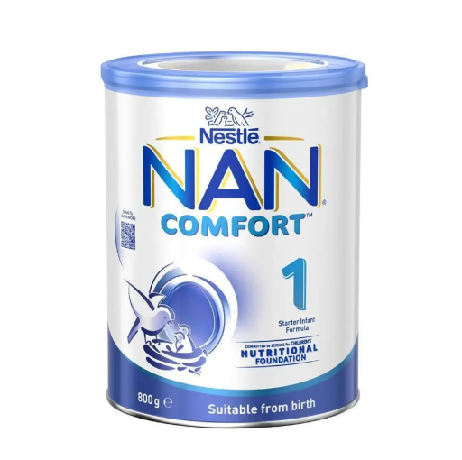 Nestle NAN COMFORT 1 Starter Baby Infant Formula Powder, From Birth – 800g