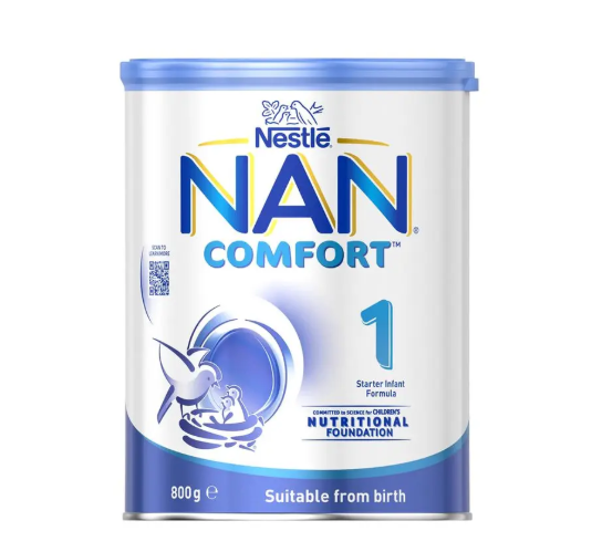Nestle NAN COMFORT 1 Starter Baby Infant Formula Powder, From Birth – 800g