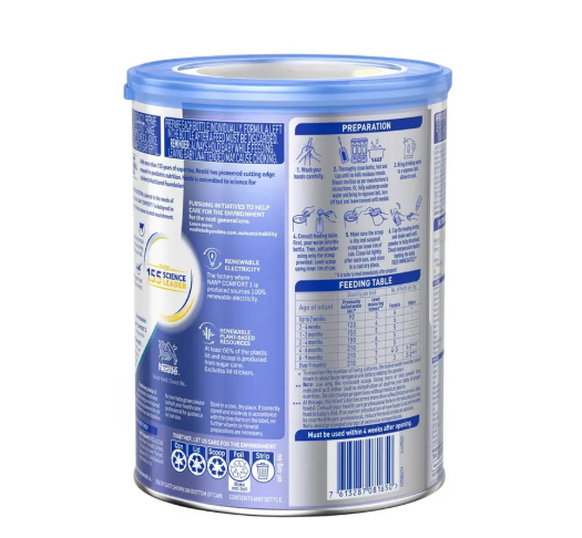 Nestle NAN COMFORT 1 Starter Baby Infant Formula Powder, From Birth – 800g