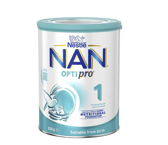 Nestle NAN OPTIPRO 1 Premium Starter Baby Infant Formula Powder, From Birth – 800g