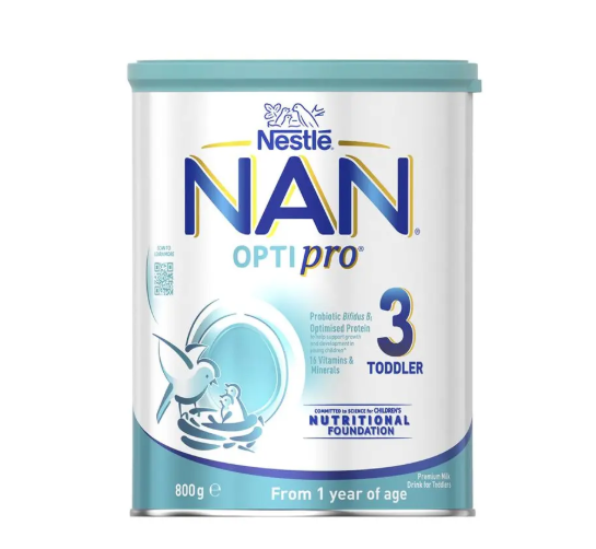 Nestle NAN OPTIPRO 3 Premium Toddler Milk Drink Powder, From 1 year – 800g