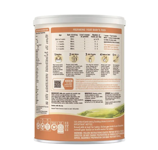 Karicare+ 1 Baby Infant Formula From Birth to 6 Months 900g