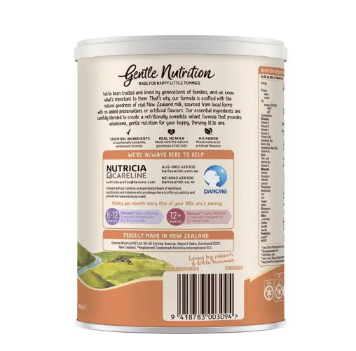 Karicare+ 1 Baby Infant Formula From Birth to 6 Months 900g