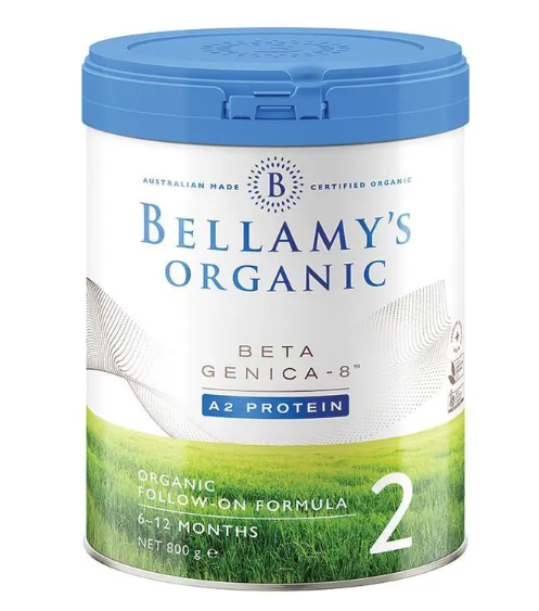 Bellamy's Beta Genica-8 Step 2 Follow-On Formula 800g