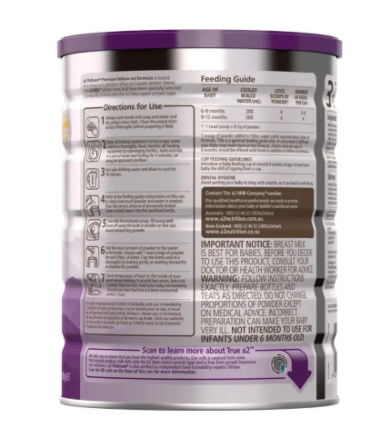 A2 Platinum Premium Follow On Formula Stage 2 From 6 Months 900g