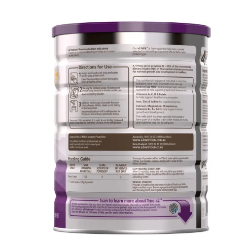 A2 Platinum Premium Toddler Milk Drink Stage 3 From 1 Year 900g