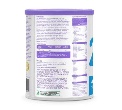 Bubs Goat Follow On Formula 800g