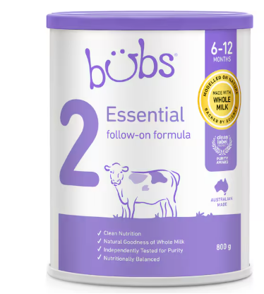 Bubs Essential Follow-On Formula Stage 2 800g