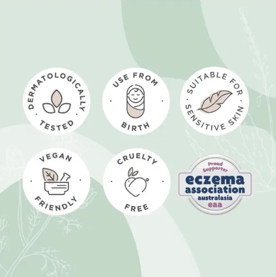 Gaia Natural Baby Hair & Body Wash 500ml