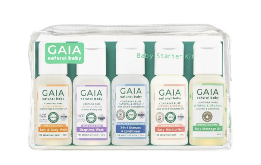 Gaia Natural Baby Starter Kit 5 x 50ml
