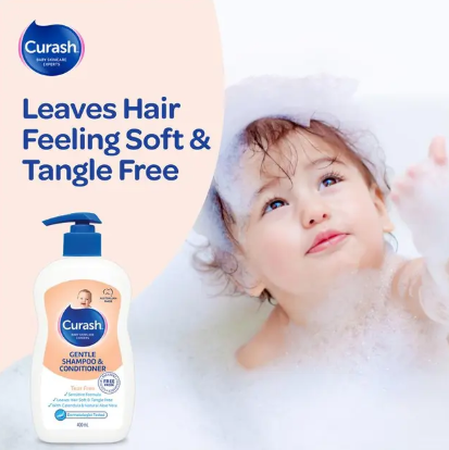 Curash Gentle Shampoo & Conditioner 400ml
