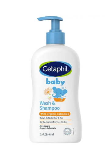 Cetaphil Baby Calendula Wash & Shampoo 400ml
