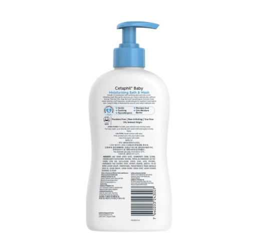 Cetaphil Baby Moisturising Bath & Wash 400mL