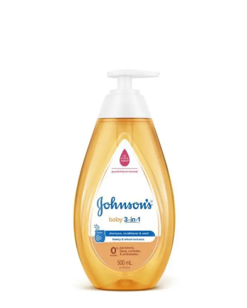 Johnson & Johnson Baby Shampoo & Conditioner Gentle 500mL