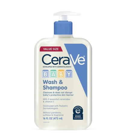 CeraVe Baby Wash Shampoo 473ml