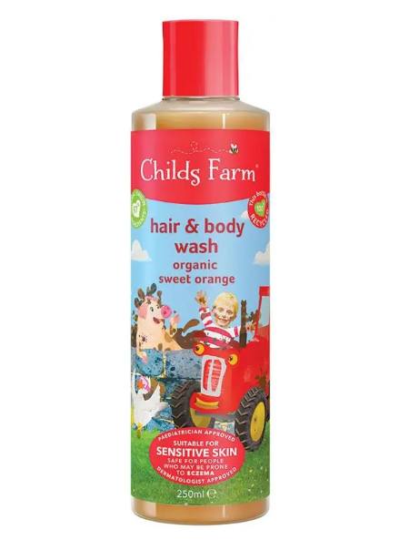 Childs Farm Hair & Body Wash Sweet Orange 250ml