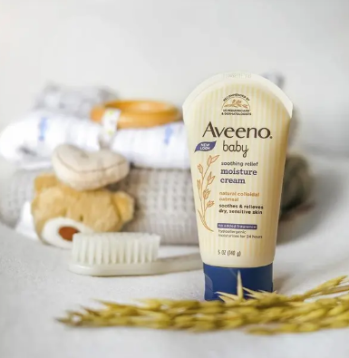 Aveeno Baby Soothing Relief Fragrance Free Moisture Cream 140g