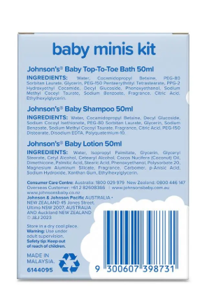 Johnsons Baby Minis Travel Kit