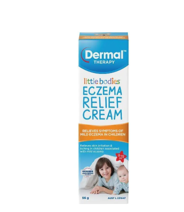 Dermal Therapy Little Bodies Eczema Relief Cream Tube 56g