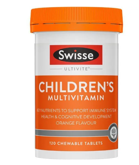 Swisse Children's Ultivite Multivitamin 120 Chewable Tablets