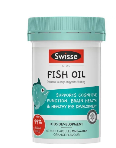 Swisse Kids Fish Oil 60 Capsules