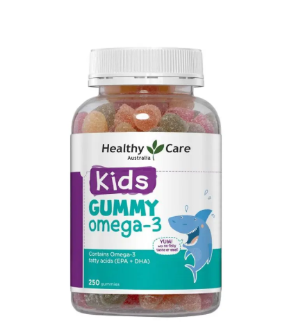 Healthy Care Kids Gummy Omega 3 250 Pastilles