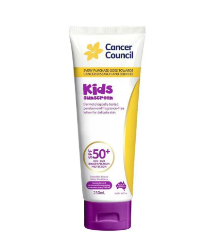 Cancer Council SPF 50+ Kids 250ml Tube