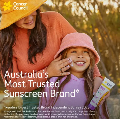 Cancer Council SPF 50+ Kids 250ml Tube