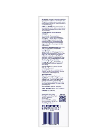 Cancer Council SPF50+ Clear Zinc Kids 110g