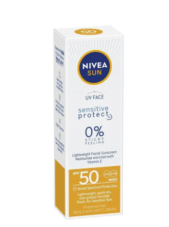 NIVEA Sun SPF 50 UV Face Sensitive 50ml