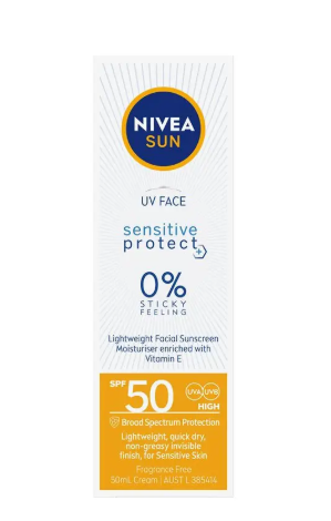 NIVEA Sun SPF 50 UV Face Sensitive 50ml