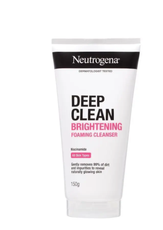 Neutrogena Deep Clean Brightening Foaming Cleanser 150g