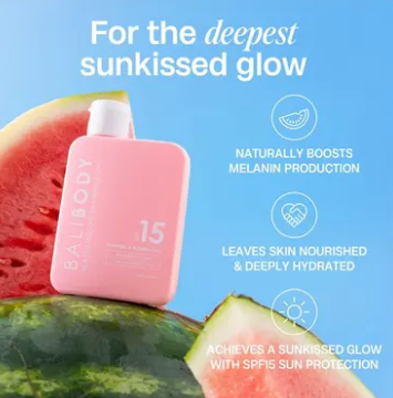 Bali Body Watermelon Tanning Oil SPF 15