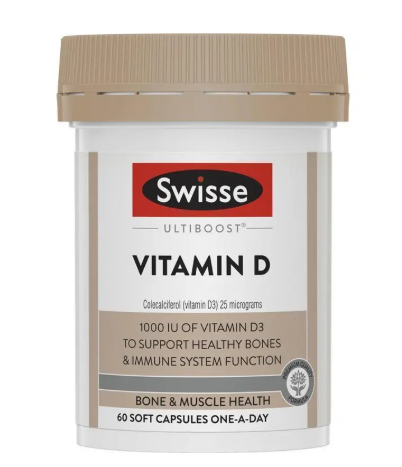 Swisse Vitamin D 60 Capsules