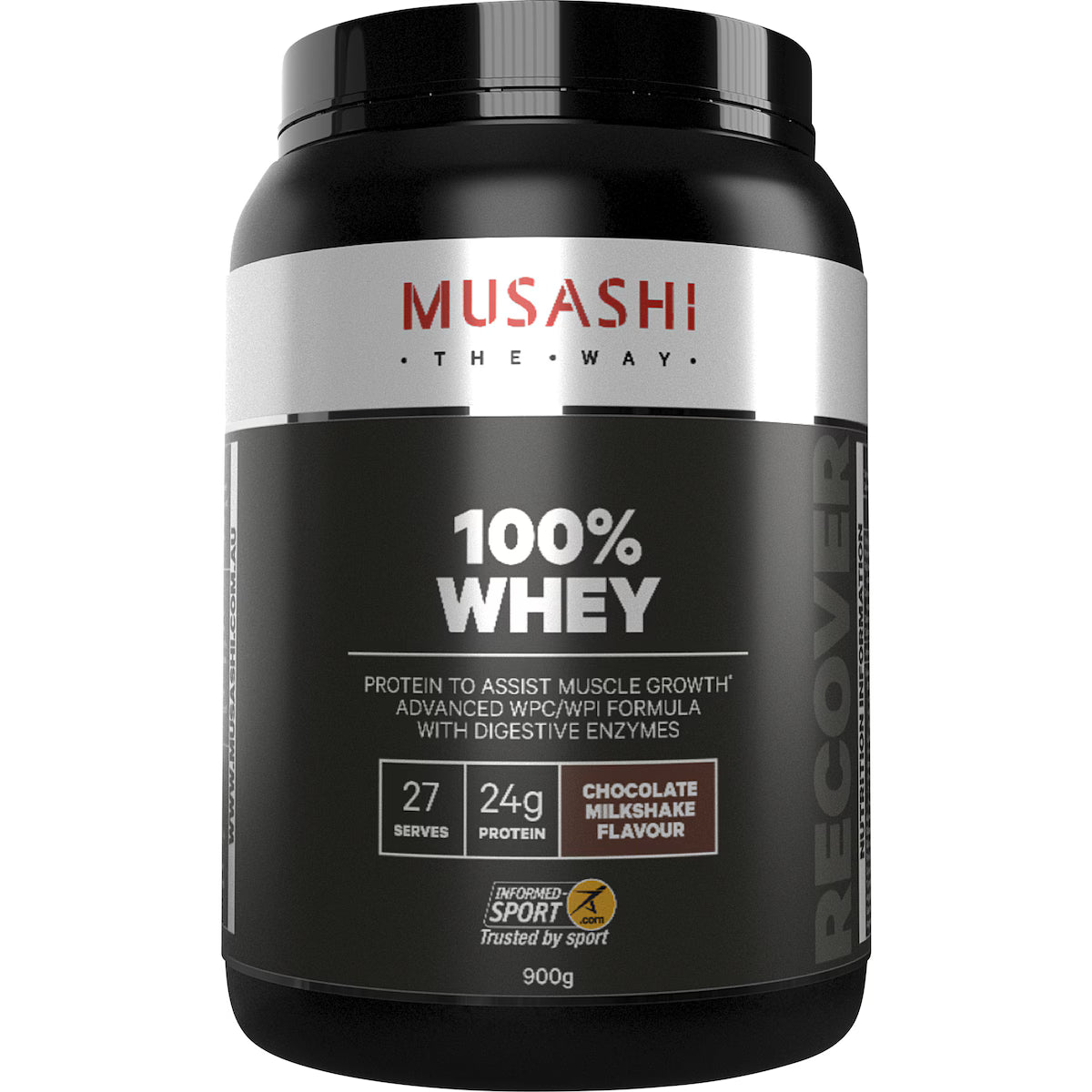 Musashi 100% Whey Chocolate 900G